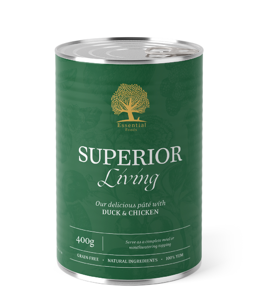 ESSENTIAL SUPERIOR LIVING PÂTÉ 400G